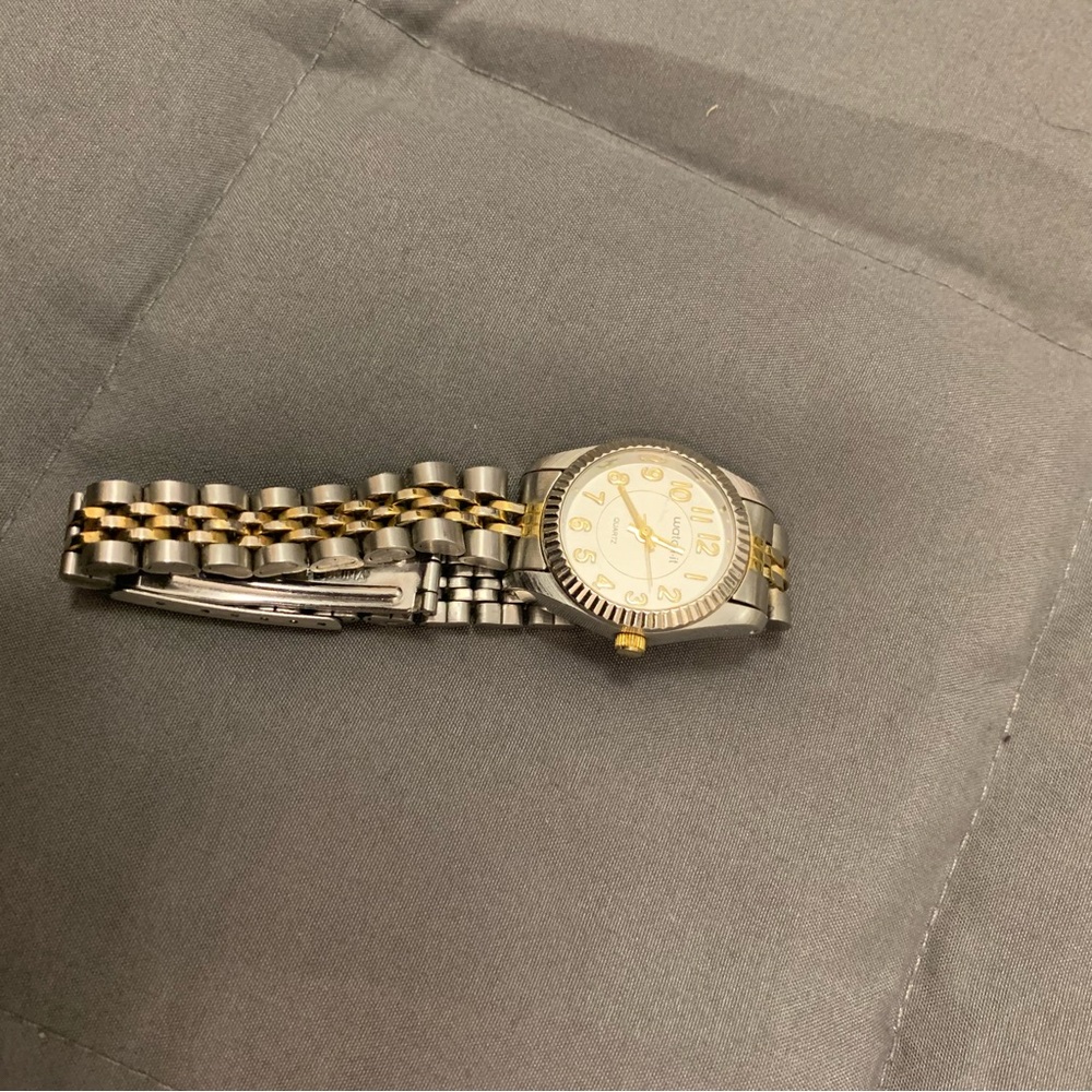 Elegant Two-Tone Women's Watch